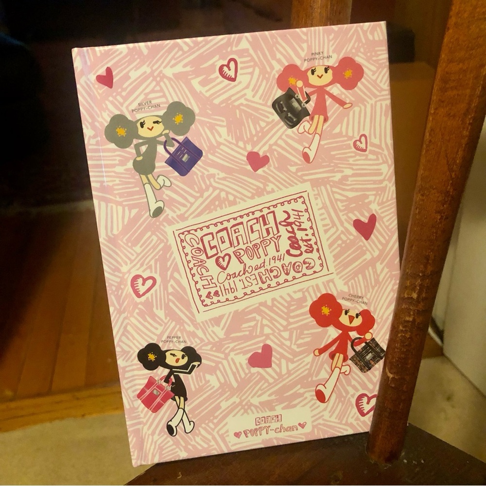 ❌SOLD❌Coach X Ray NWOT Poppy Chan Notebook Journal